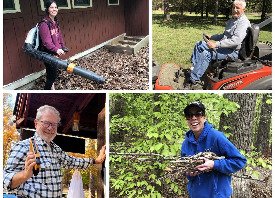 Volunteers Make Camp Happen