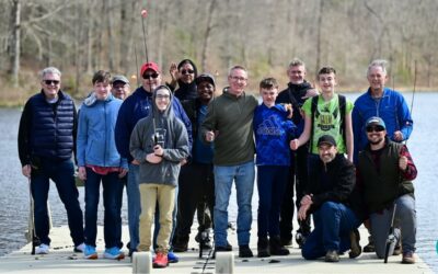 Fathers and Sons Bond at Autism Society Campout