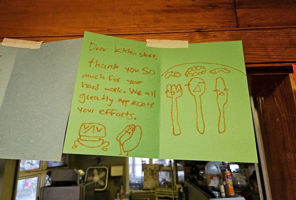 Campers Heart Our Kitchen Staff